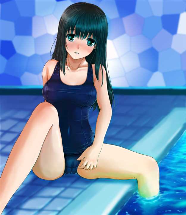 suku 2549 - [スクール水着] 身体のラインがくっきり Hで可愛いスク水姿の女の子の二次エロ画像・エロイラスト part51