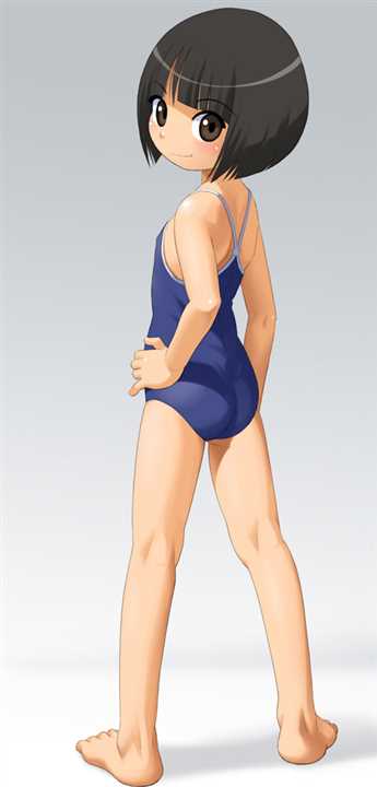 suku 2673 - [スクール水着] 身体のラインがくっきり Hで可愛いスク水姿の女の子の二次エロ画像・エロイラスト part54
