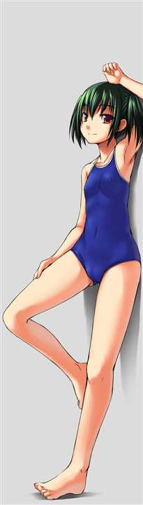 suku 2970 - [スクール水着] 身体のラインがくっきり Hで可愛いスク水姿の女の子の二次エロ画像・エロイラスト part60